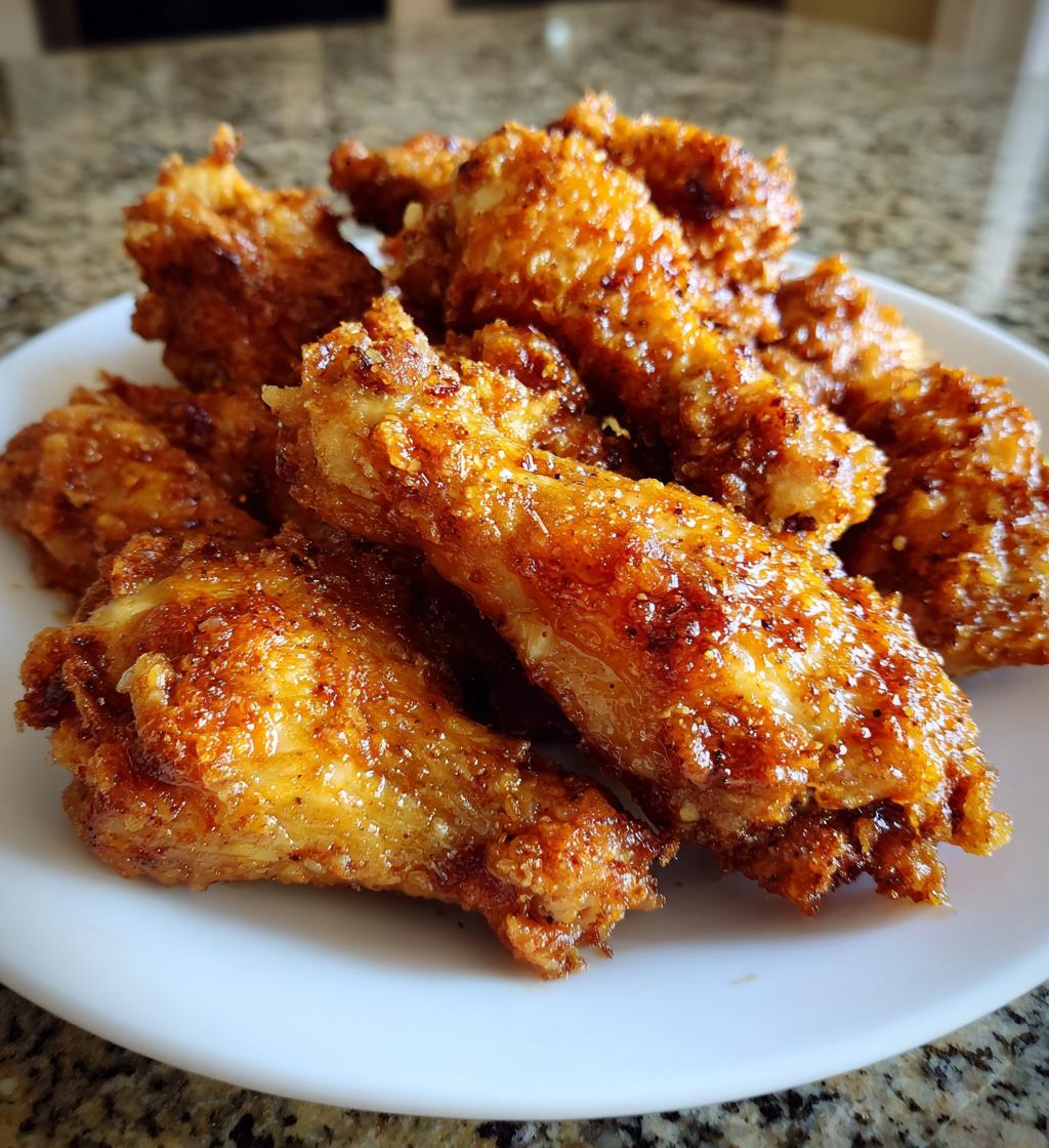 15 minute air fryer chicken drumettes - detail 1