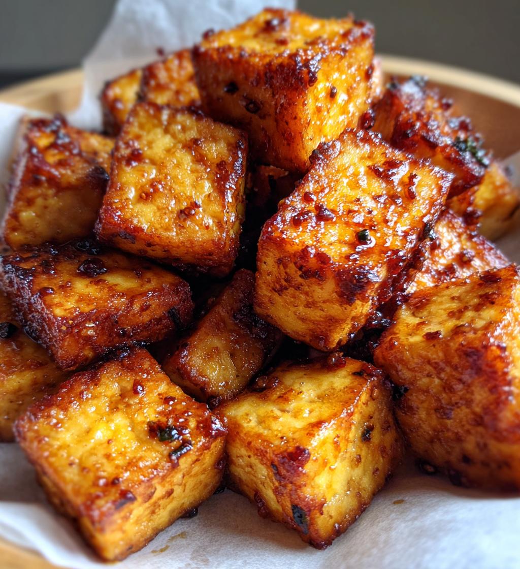 15 minute air fryer crispy tofu