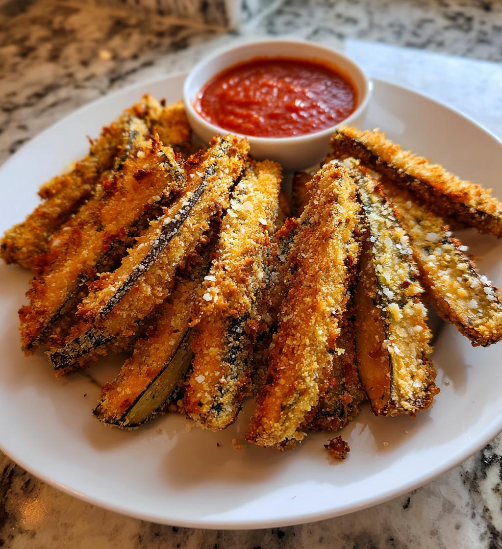15 minute air fryer eggplant fries