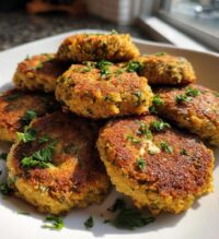 15 minute air fryer falafel patties