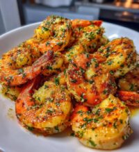 15 minute air fryer garlic butter shrimp