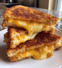 15 minute air fryer grilled cheese sandwich