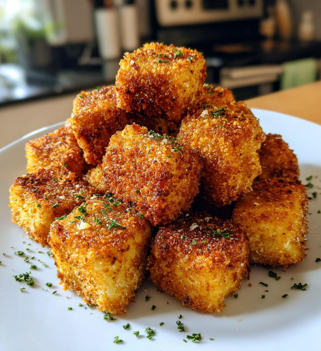 15 minute air fryer tofu nuggets