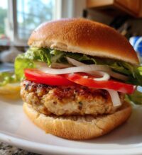 15 minute air fryer turkey burgers