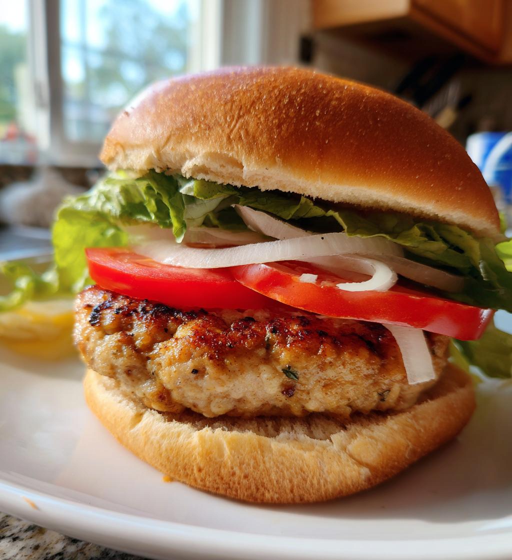 15 minute air fryer turkey burgers