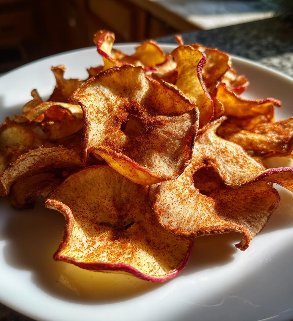 air fryer apple chips recipe discover a crunchy delight - detail 1