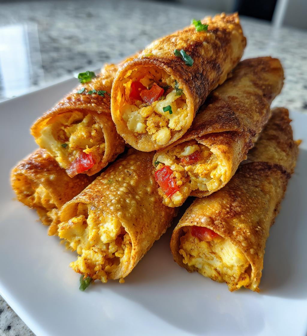 air fryer breakfast taquitos delightful morning bites - detail 1