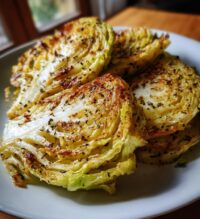 air fryer cabbage steaks delicious healthy side dish