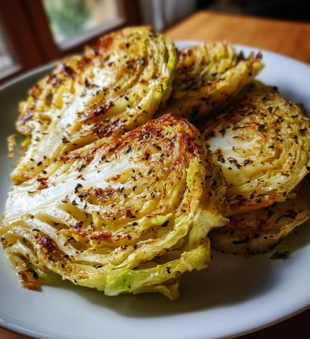 air fryer cabbage steaks delicious healthy side dish
