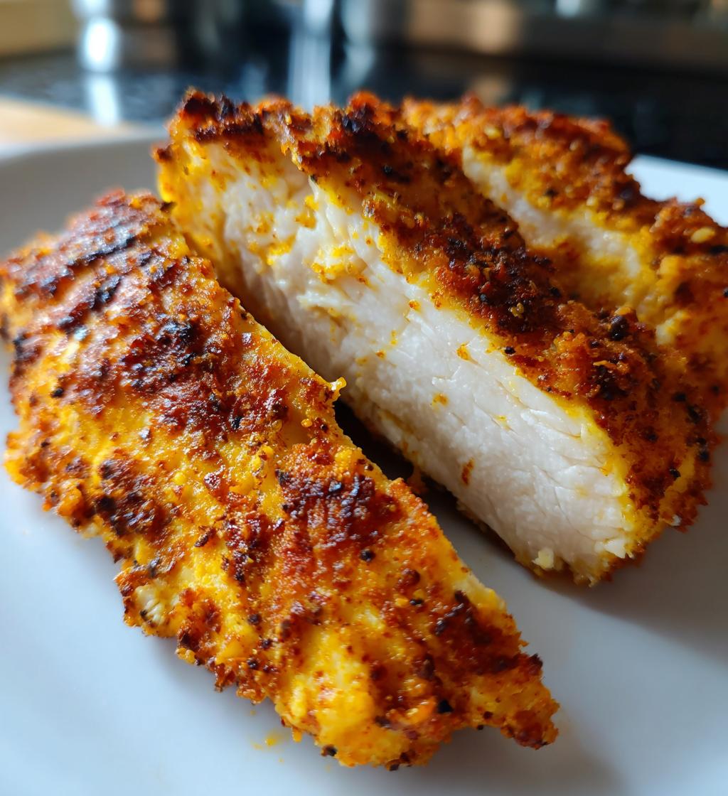 air fryer cajun spiced chicken breast recipe - detail 1
