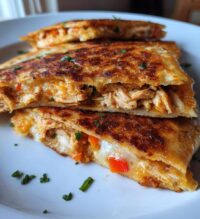 air fryer chicken quesadilla bites recipe