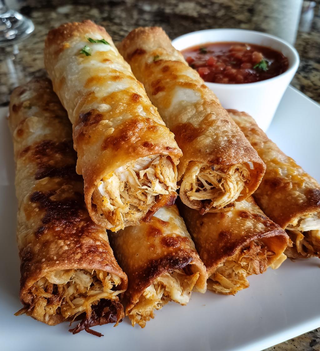 air fryer chicken taquitos delicious recipe