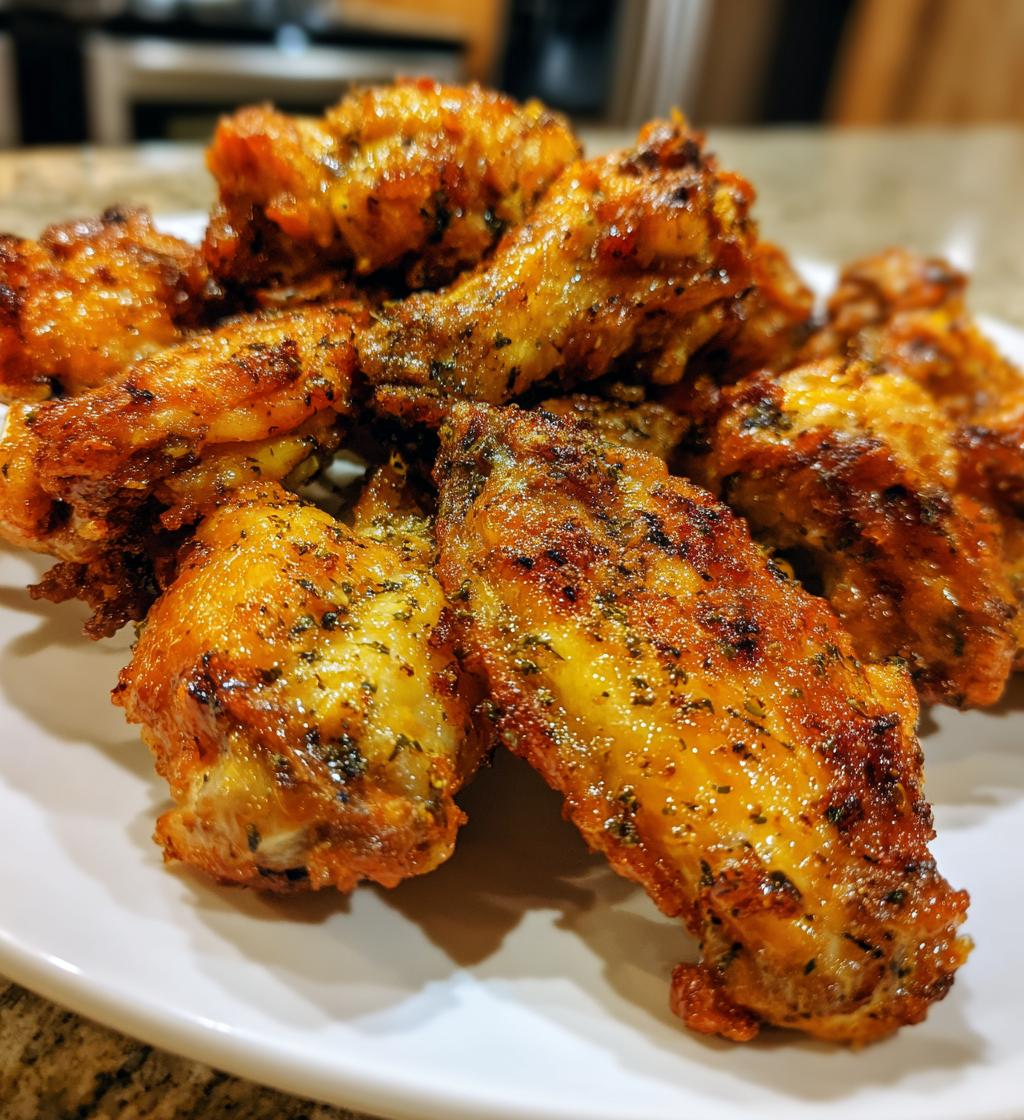 air fryer chicken wings crispy delights recipe - detail 1