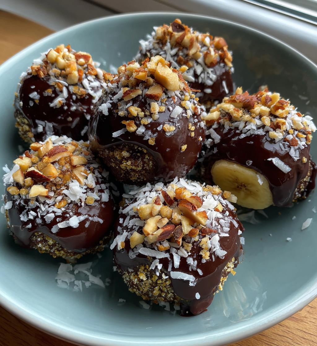 air fryer choco banana bites recipe - detail 1