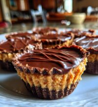 air fryer chocolate peanut butter cups recipe