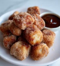 air fryer churro bites quick easy dessert recipe
