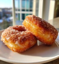 air fryer cinnamon sugar donuts recipe a sweet delight