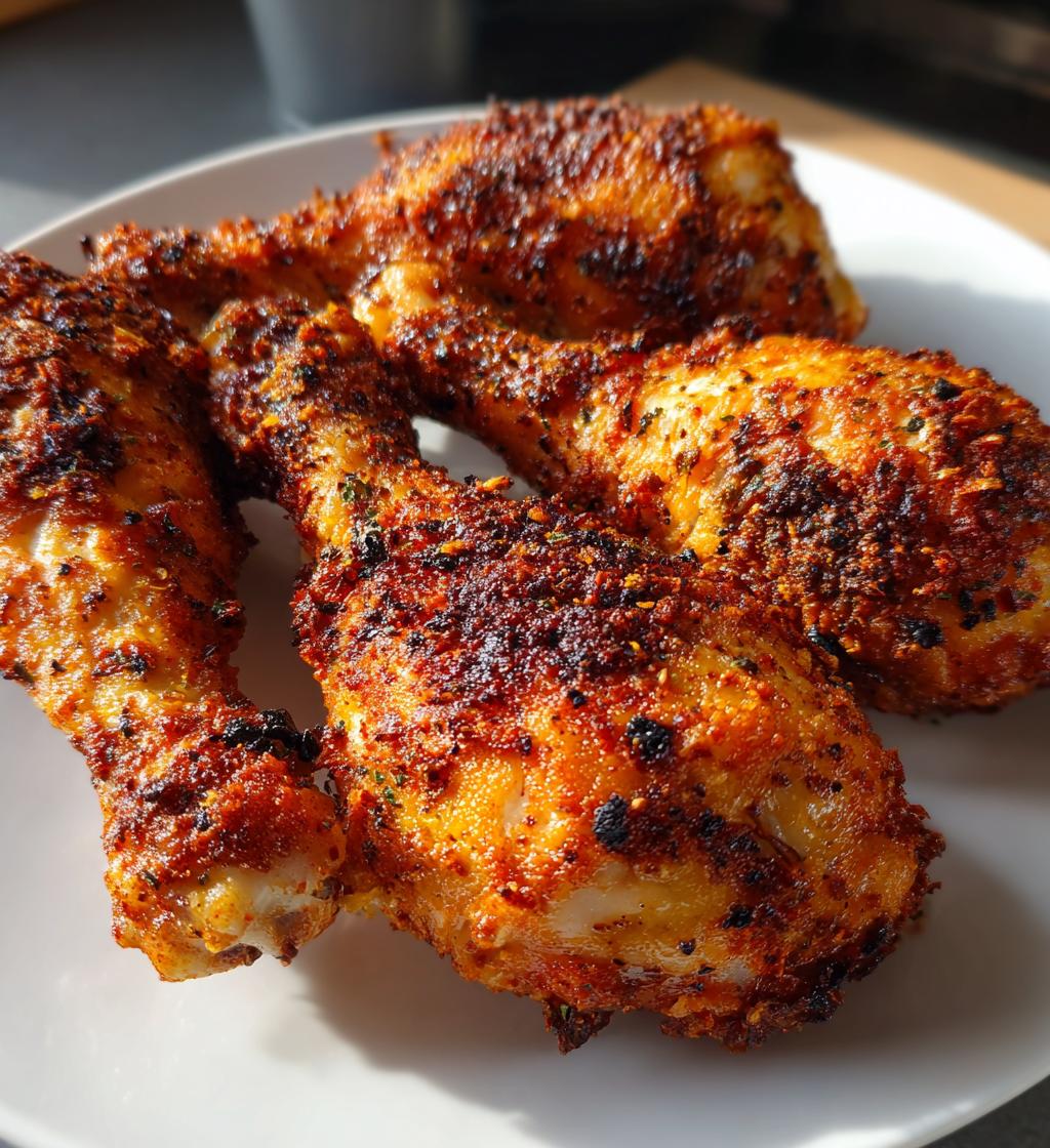 air fryer fried chicken legs recipes - detail 1