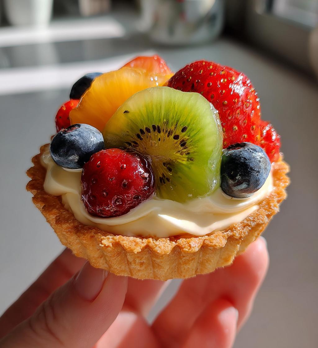 air fryer fruit tartlets