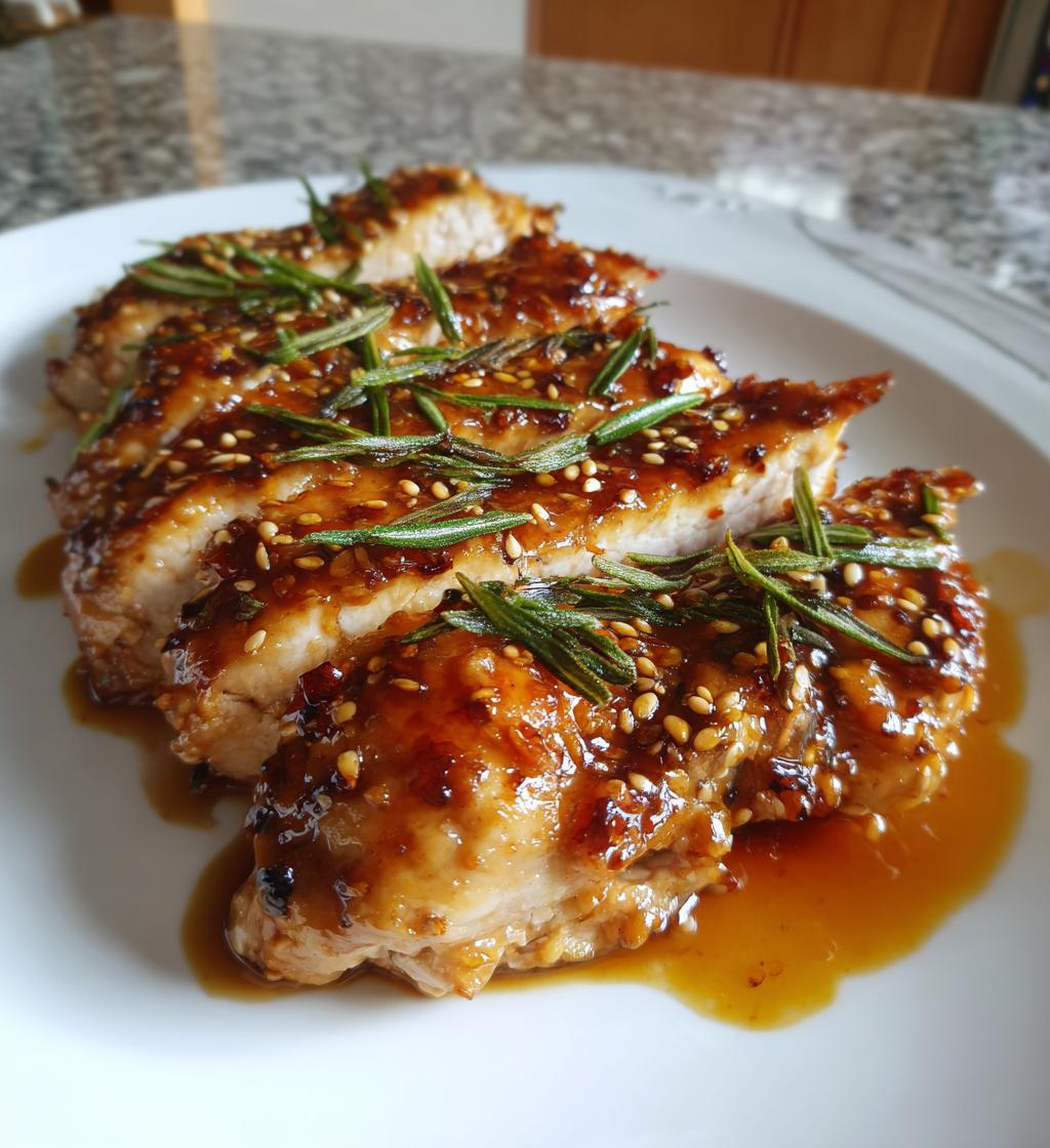 air fryer ginger soy chicken breast recipe - detail 1