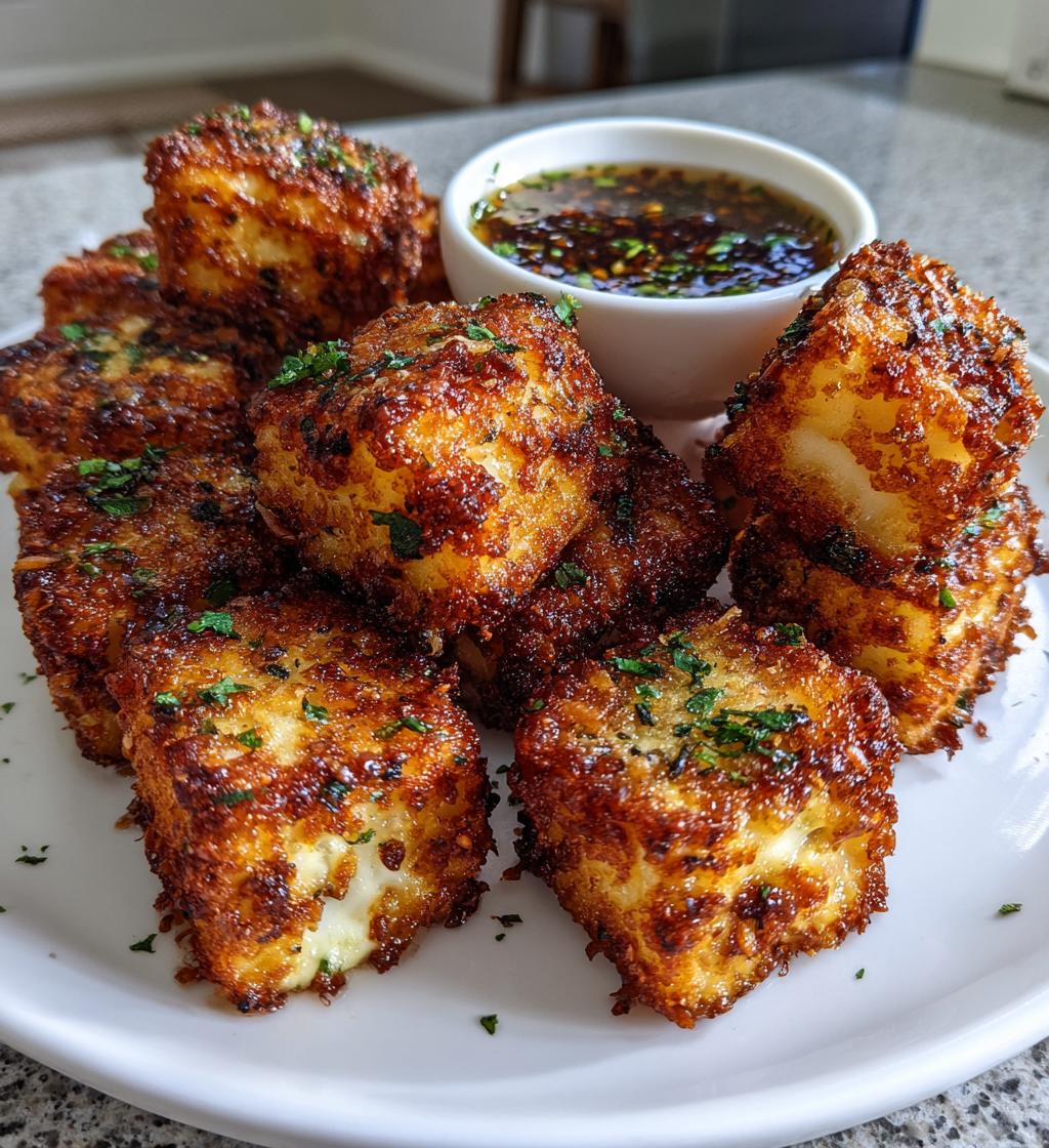 air fryer halloumi cheese bites recipe