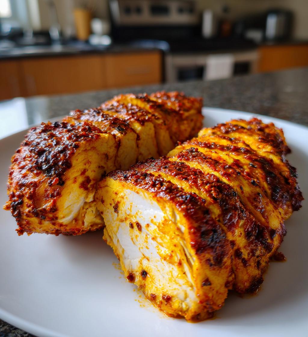 air fryer harissa chicken breast recipe