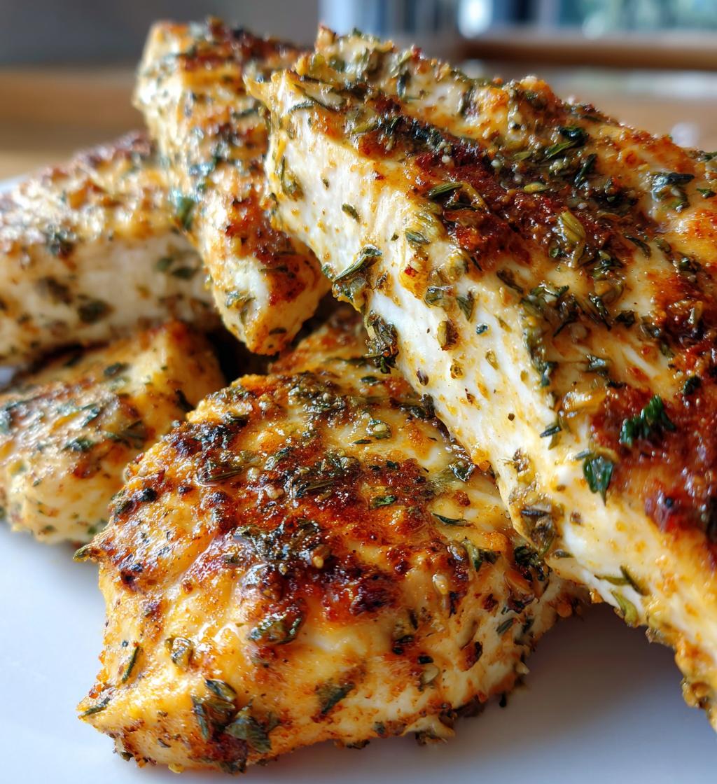 air fryer italian herb chicken fillet recipe