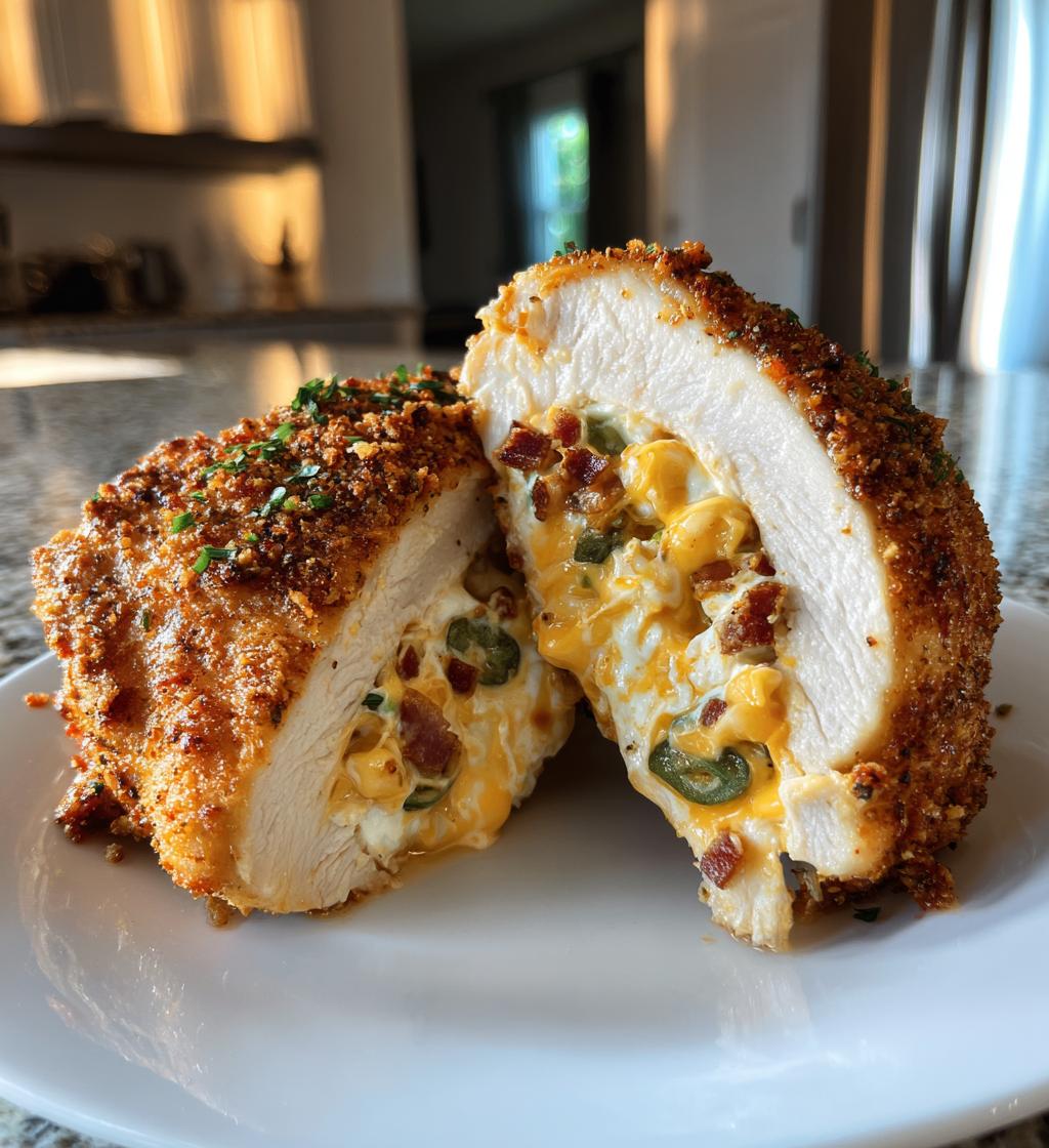 air fryer jalapeno popper stuffed chicken breast bliss