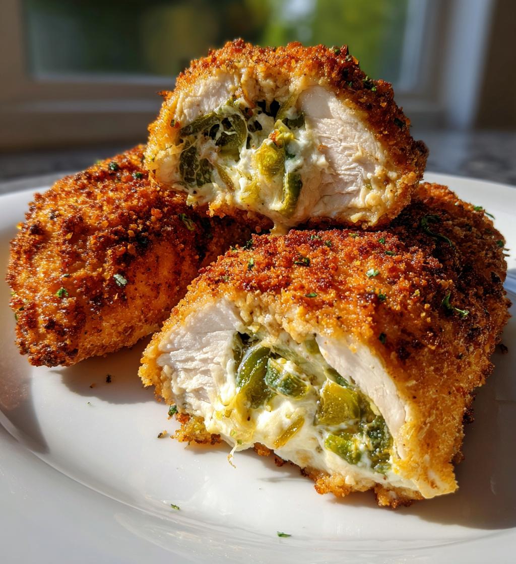 air fryer jalapeno popper stuffed chicken fillet