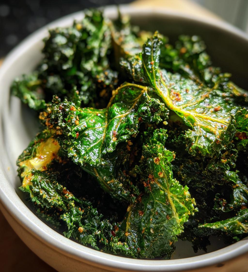 air fryer kale chips recipe crispy healthy snack
