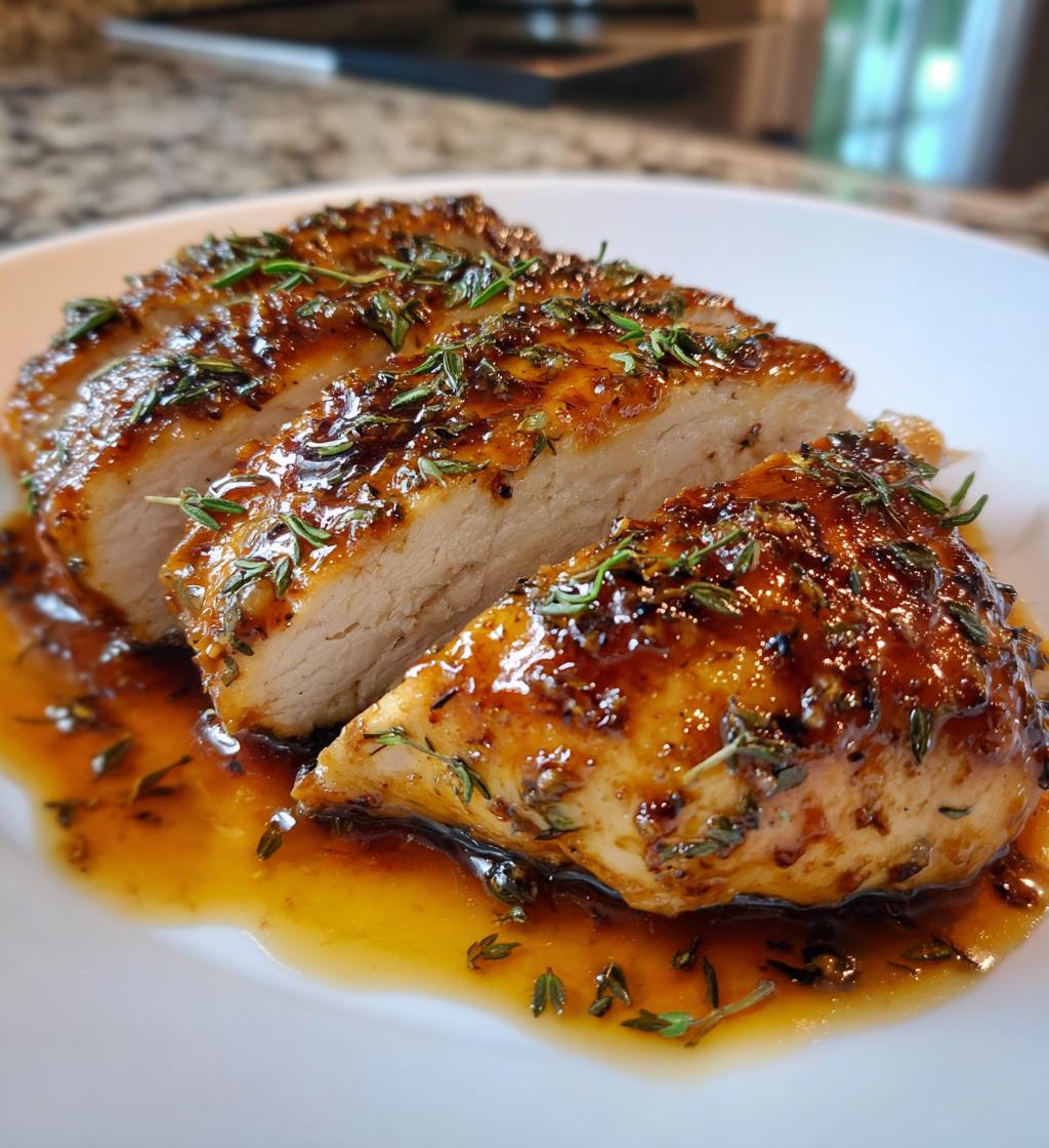 air fryer maple glazed chicken breast
