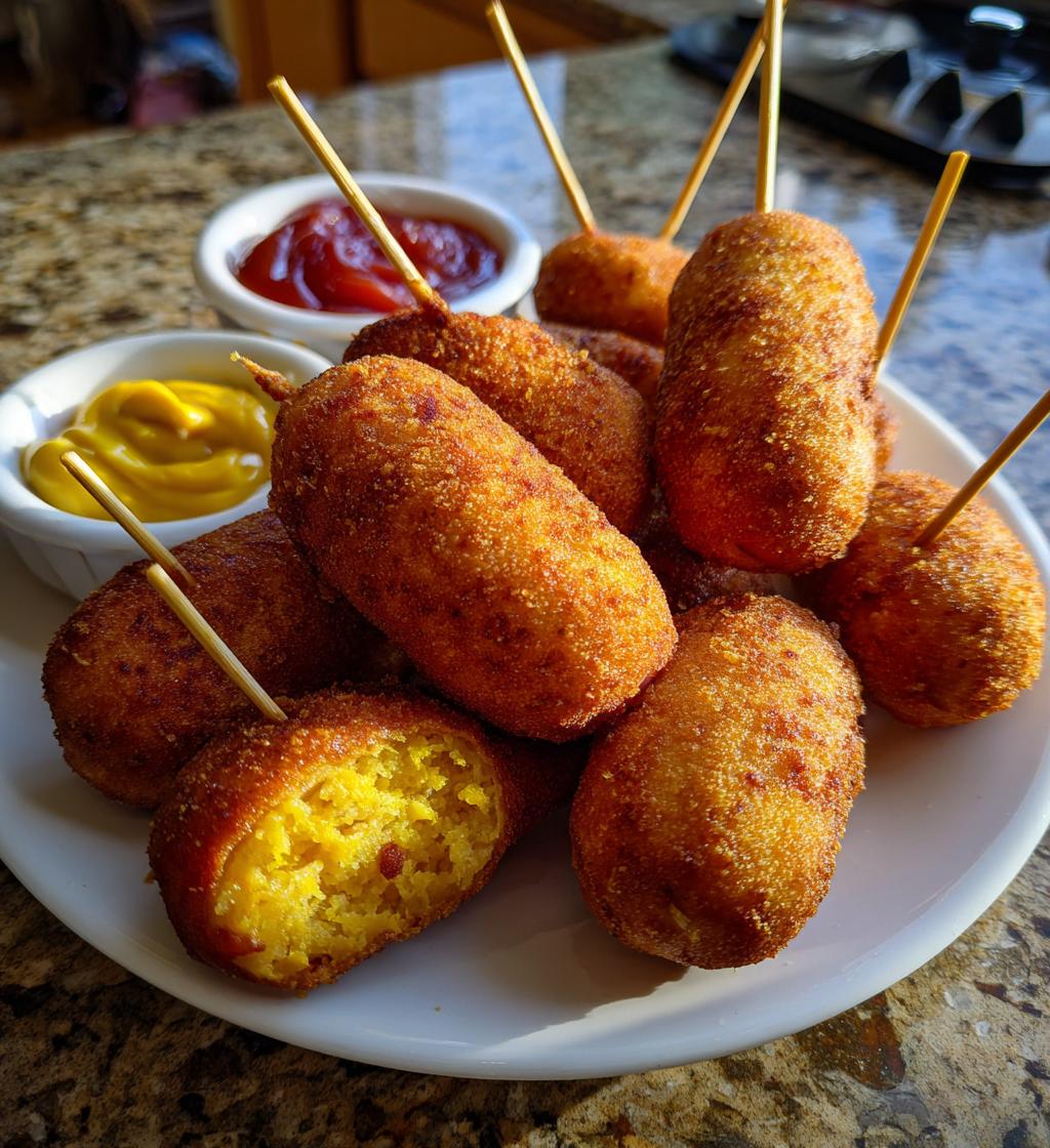 air fryer mini corn dogs recipe