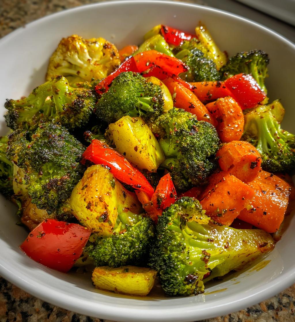 air fryer mixed vegetables recipe perfect crunch - detail 1
