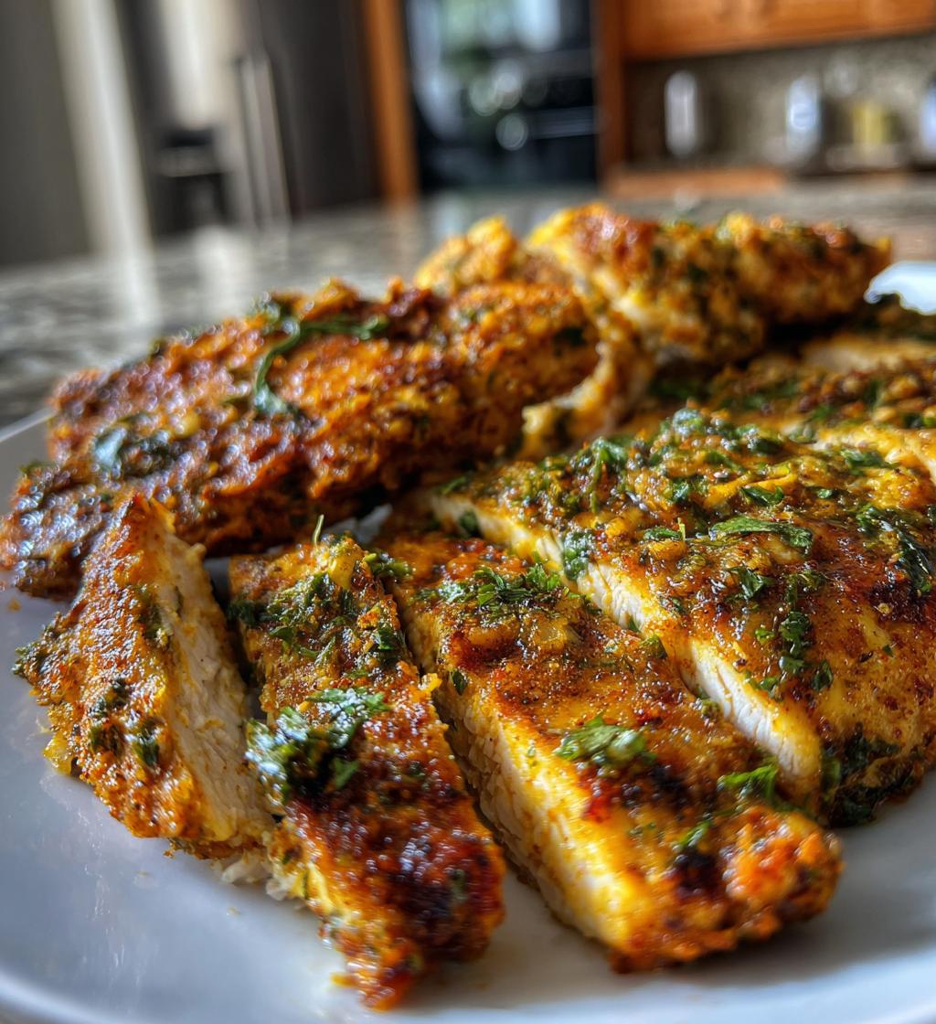 air fryer moroccan spiced chicken fillet