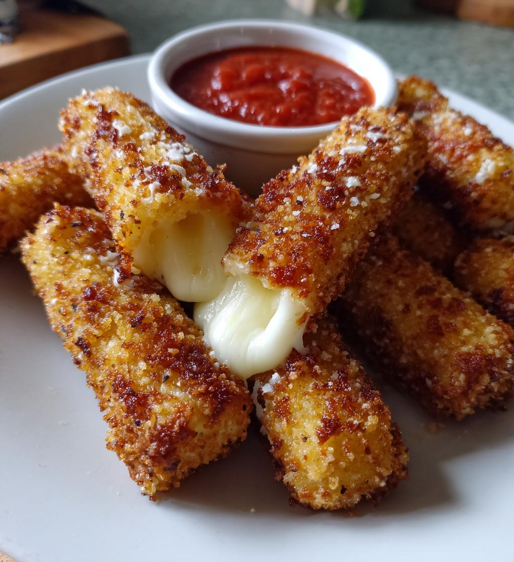 air fryer mozzarella sticks