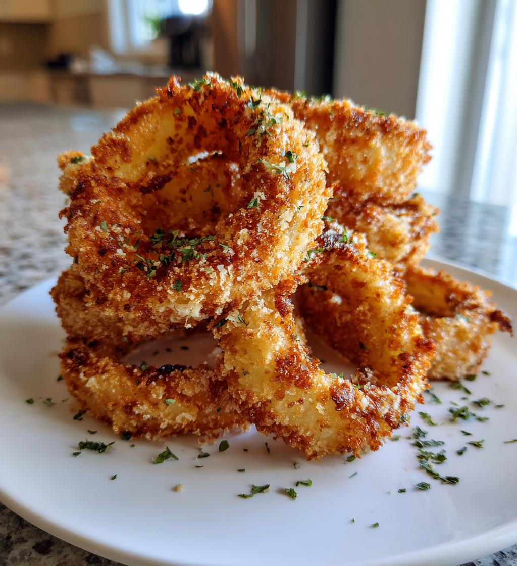 air fryer onion rings guilt free crispy delights - detail 1