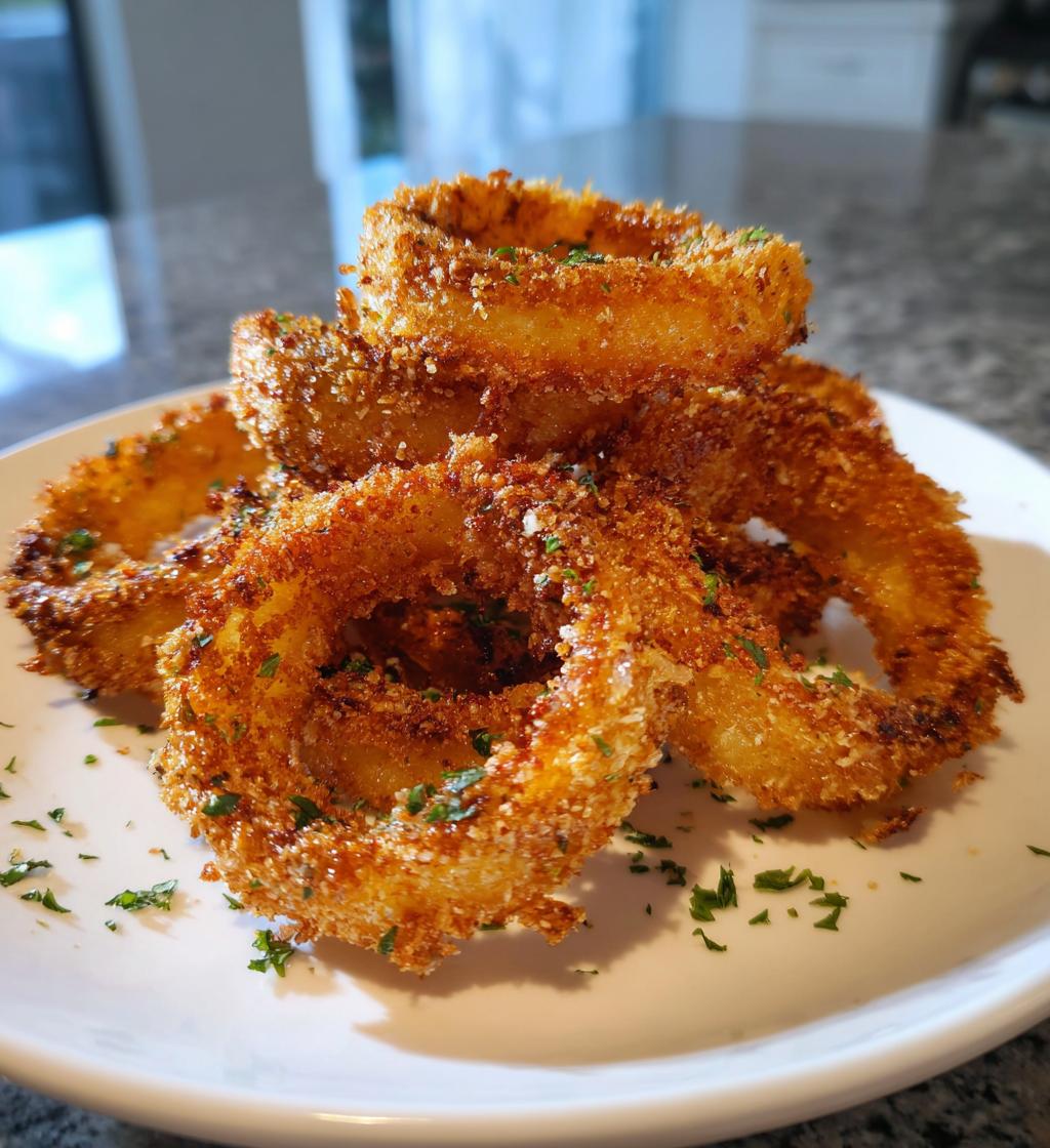 air fryer onion rings guilt free crispy delights