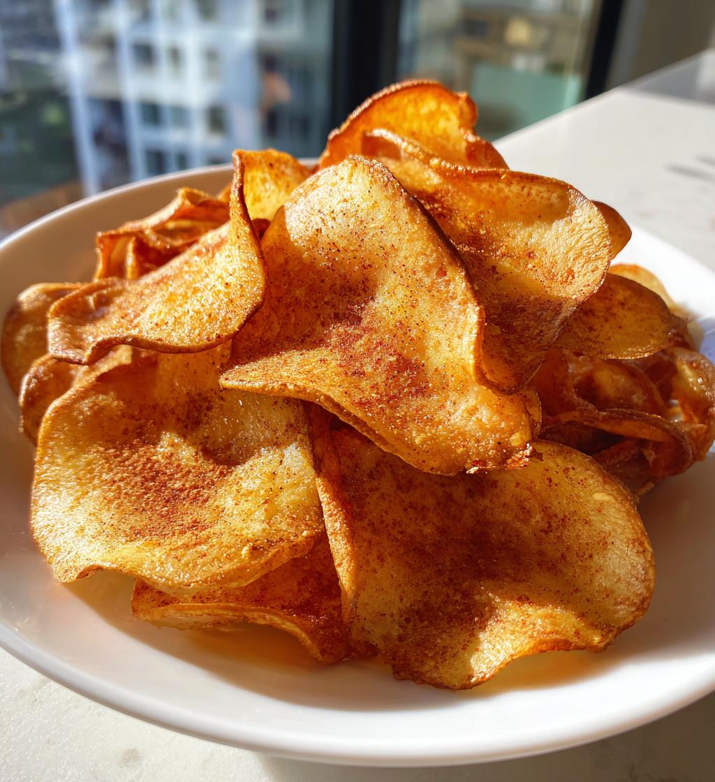air fryer pear chips crispy perfection recipe