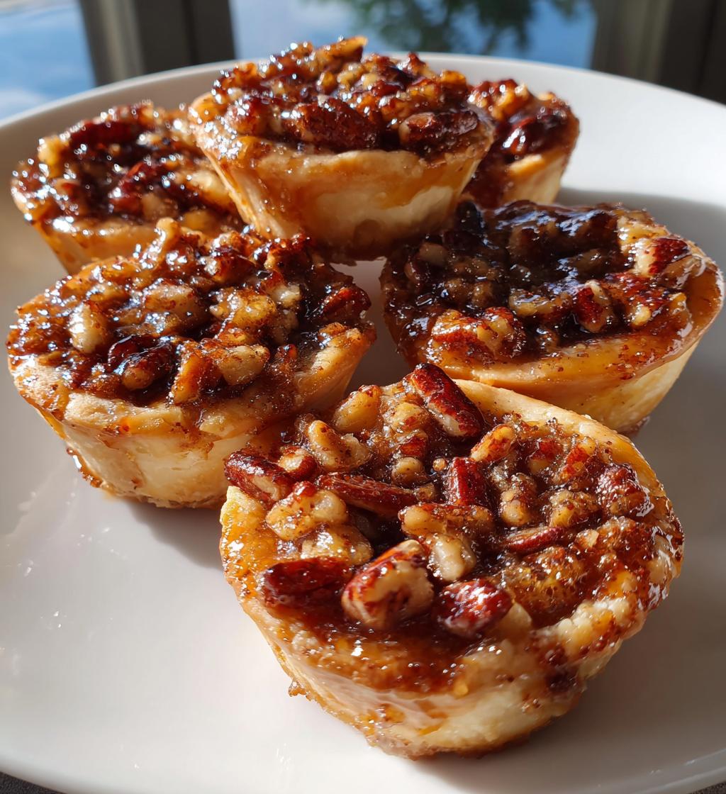 air fryer pecan pie bites - detail 1