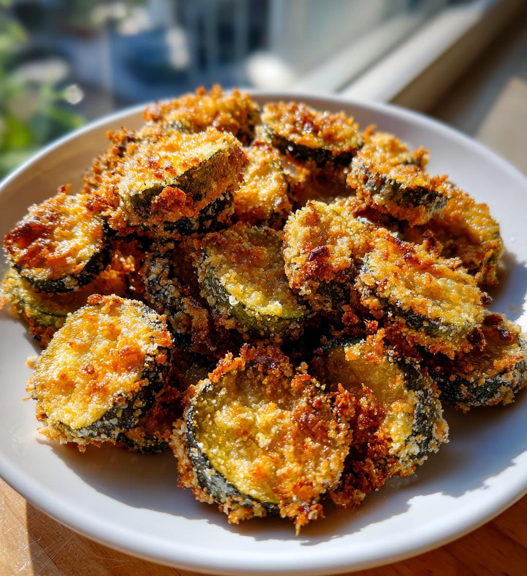 air fryer pickles almond flour crust - detail 1