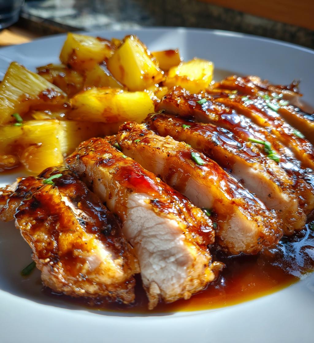 air fryer pineapple teriyaki chicken breast recipe