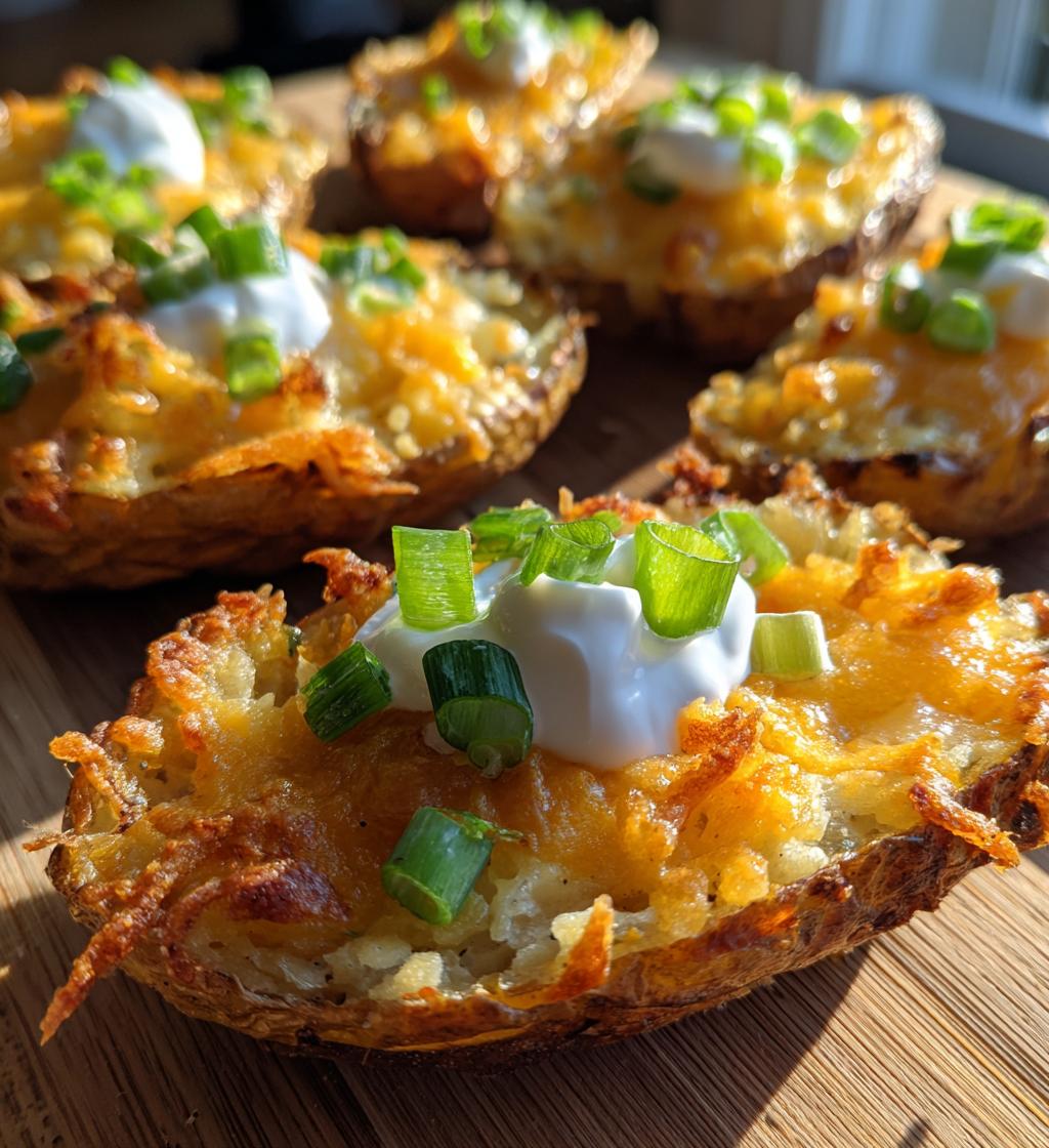 air fryer potato skins deliciously crispy appetizer - detail 1