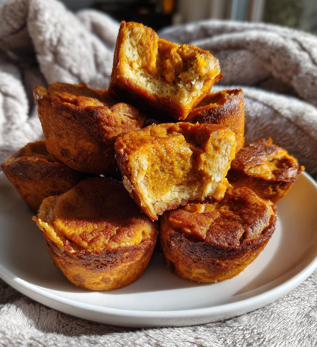 air fryer pumpkin pie bites