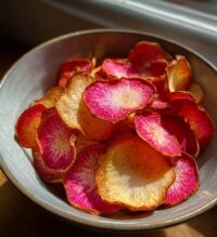 air fryer radish chips healthy crunchy delights