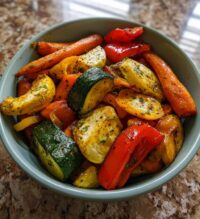 air fryer roasted vegetables recipe