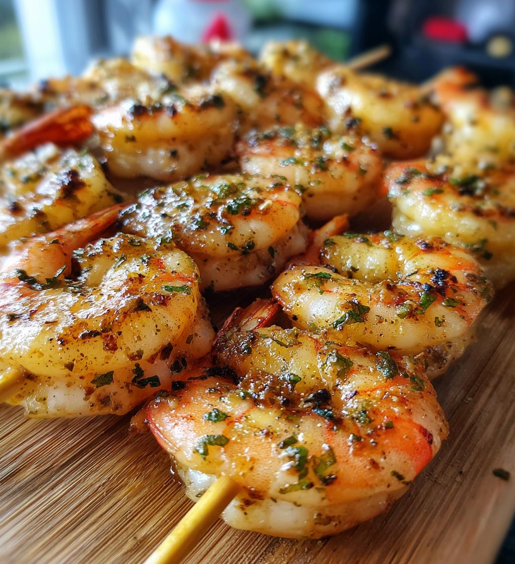 air fryer shrimp skewers fit flavors to savor - detail 1