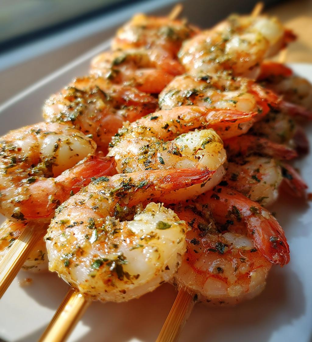 air fryer shrimp skewers fit flavors to savor