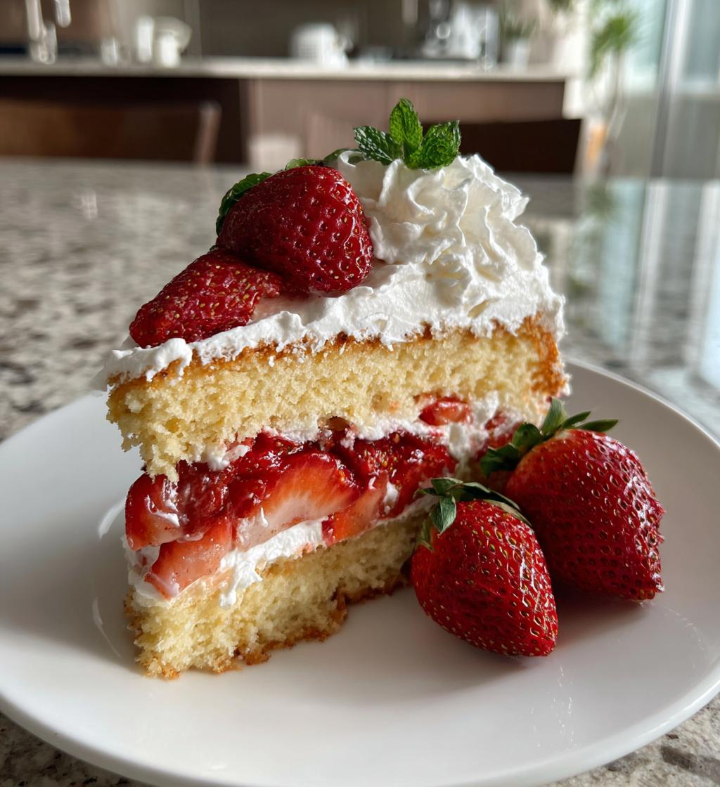 air fryer strawberry shortcake recipe - detail 1