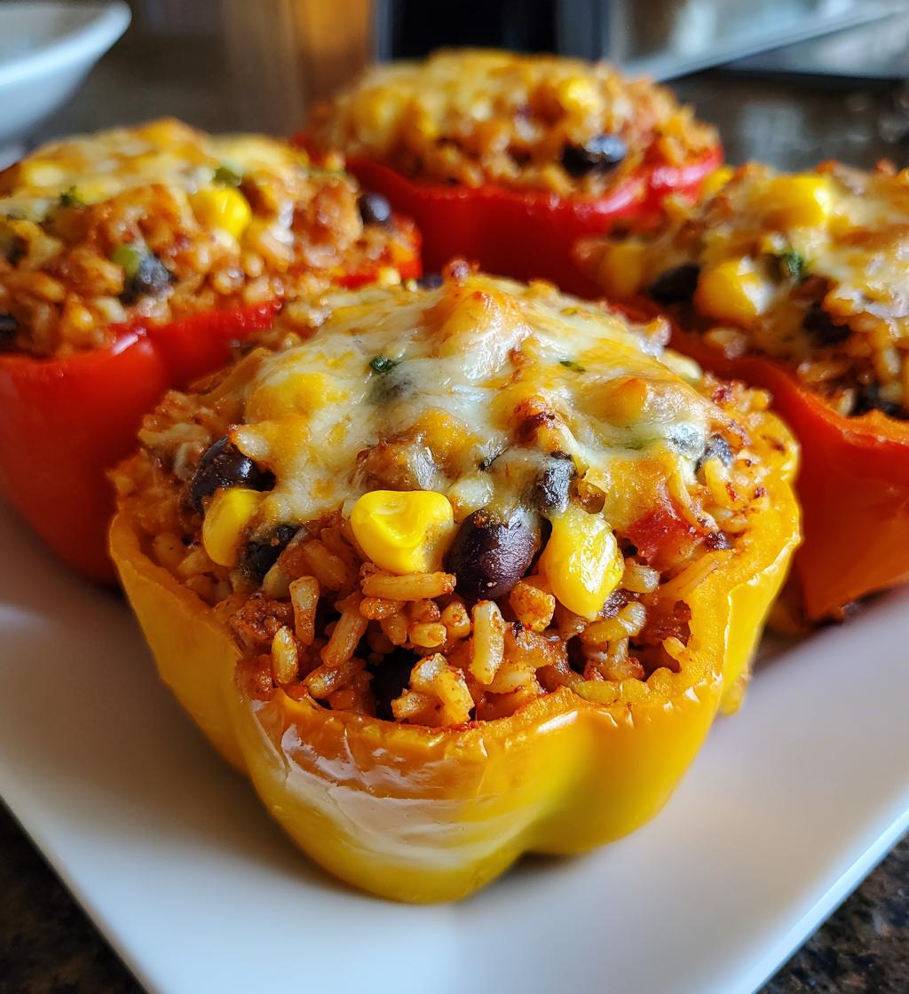air fryer stuffed bell pepper bites - detail 1