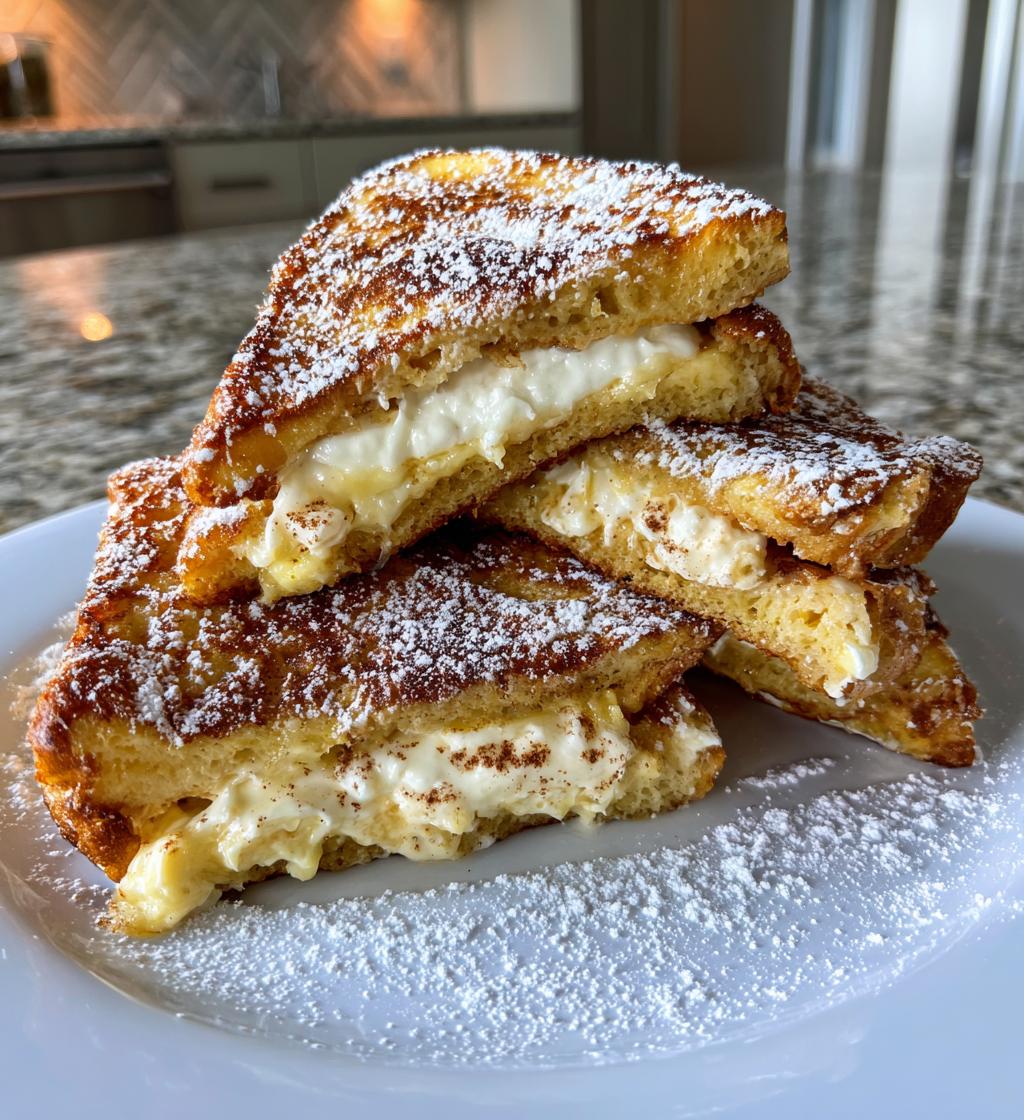air fryer stuffed french toast delicious recipe - detail 1